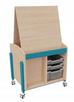 meuble chevalet mobile double face k’briol 